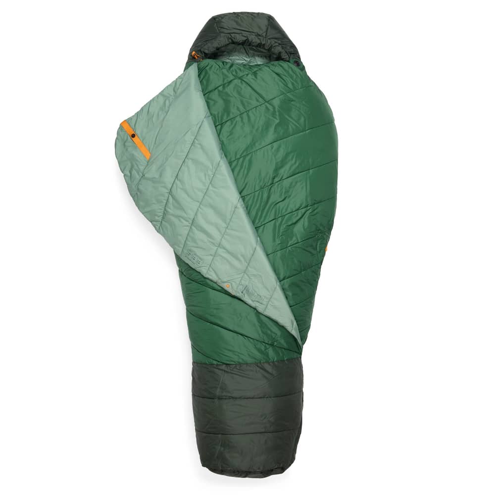 Marmot Wraptor 30 Synthetic Short Sleeping Bag in Deep Forest/Fraser Fir - Image 4 of 7