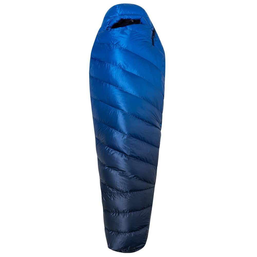 Marmot Wraptor 15 Down Sleeping Bag in Clear Blue/Arctic Navy - Image 2 of 5