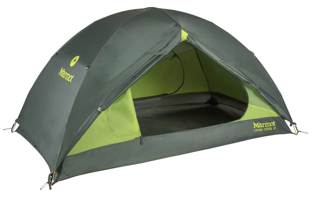 Marmot Crane Creek 2P Tent in Macaw Green/Crocodile - Image 4 of 6