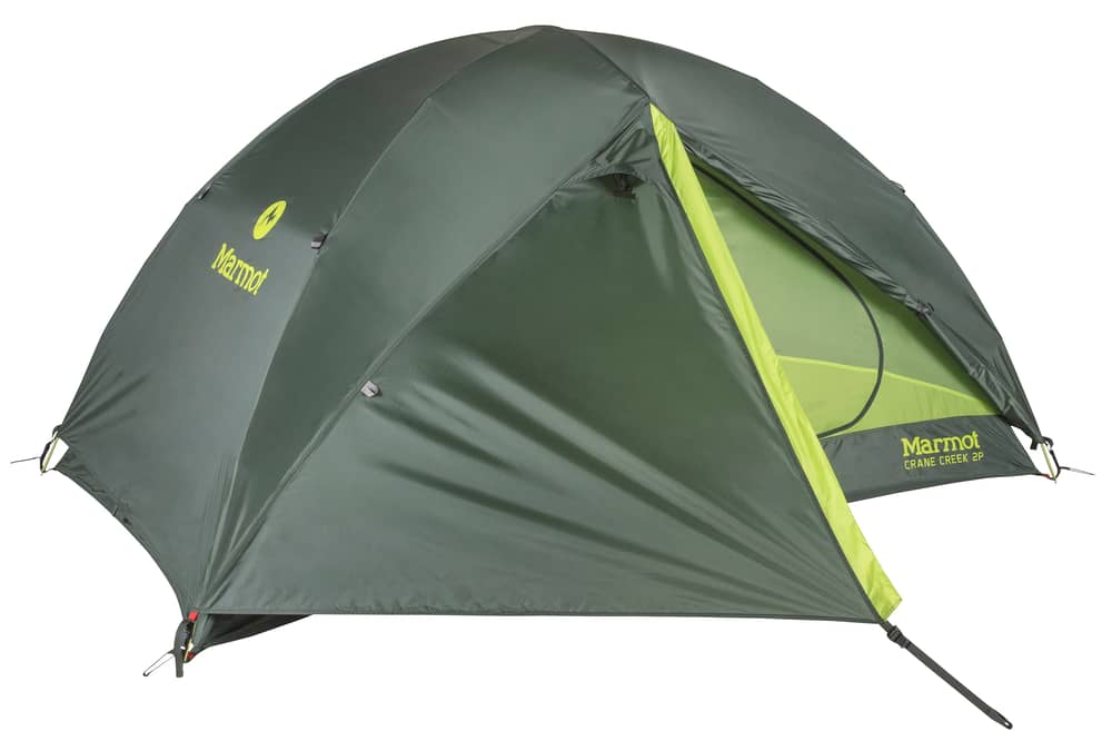 Marmot Crane Creek 2P Tent in Macaw Green/Crocodile - Image 2 of 6