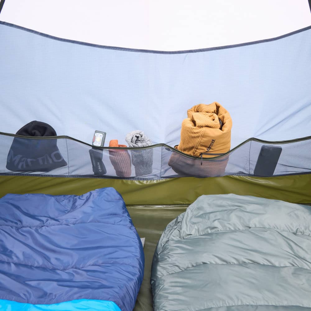 Marmot Trailfin 3P Tent in Olive Grove/Nori - Image 9 of 10