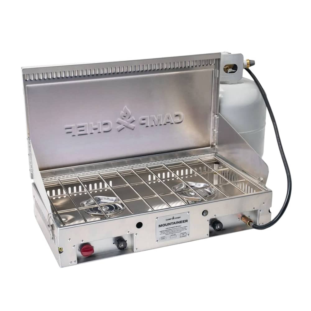 Camp Chef Mountaineer Aluminum Cooking System in Silver - Image 2 of 4