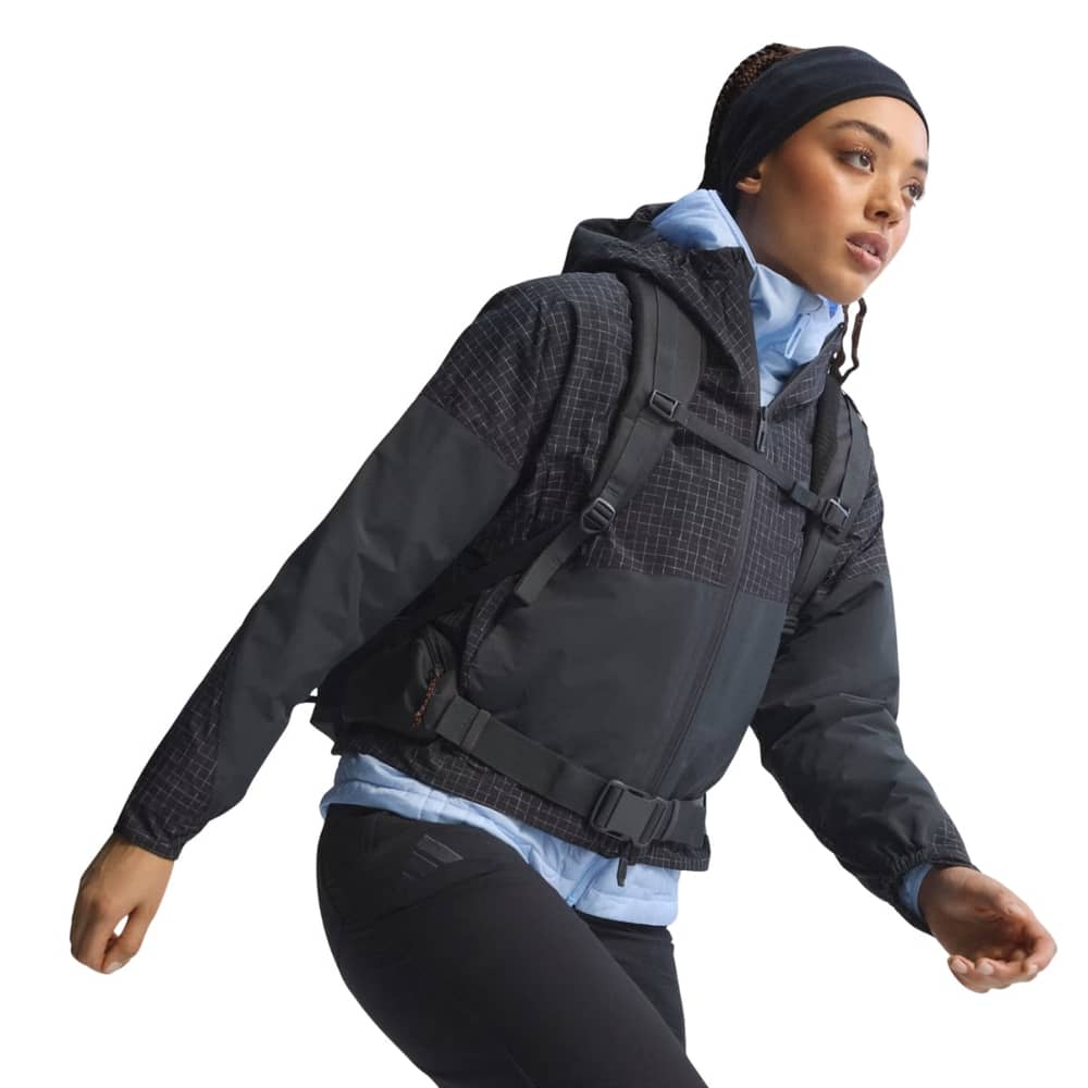 Adidas Terrex Women's Xploric 2 Layer Climaproof Jacket in Black/Carbon - Image 4 of 7