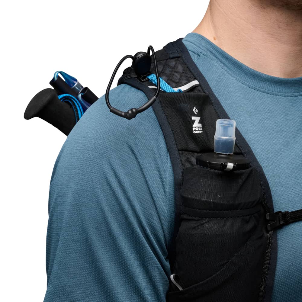 Black Diamond Distance 6 Vest in Black - Image 4 of 5