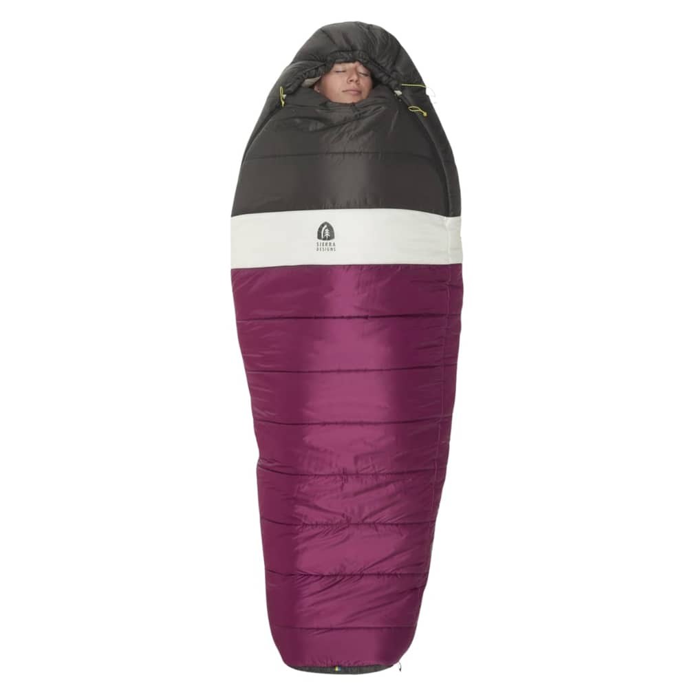 Sierra Designs 20° Women's Synthetic Sleeping Bag in Magenta - Image 3 of 4
