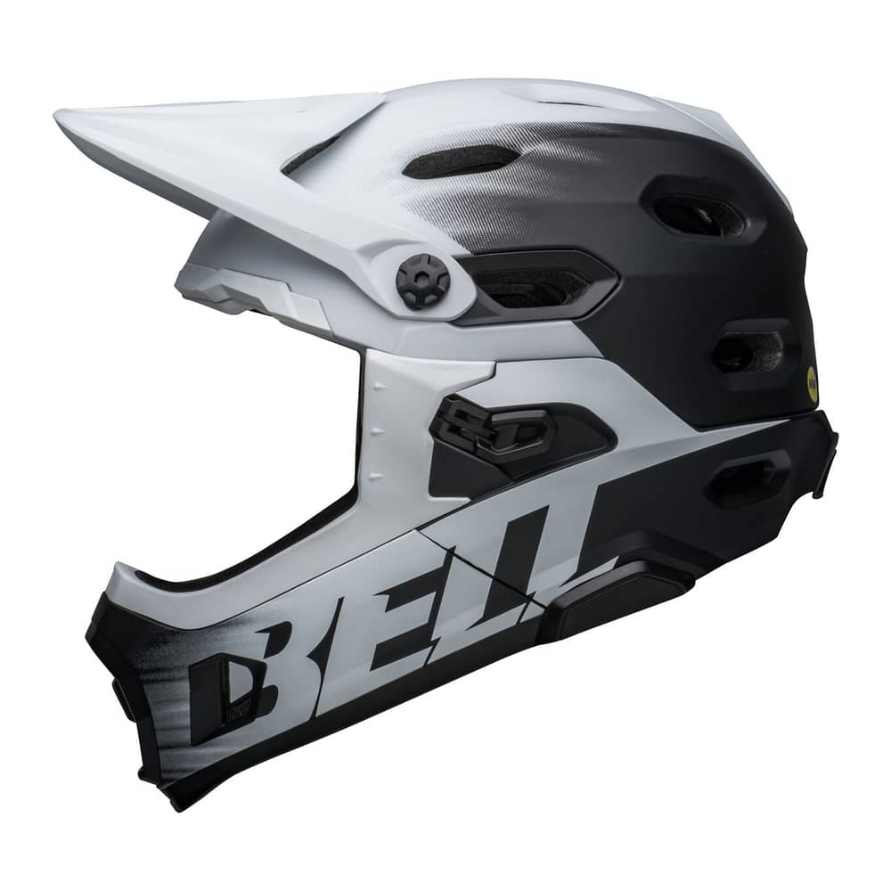 Bell Super DH Spherical Helmet in Matte Black/White - Image 2 of 5