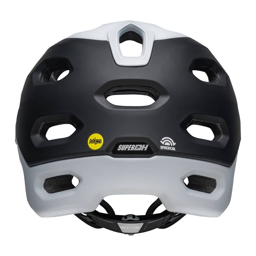 Bell Super DH Spherical Helmet in Matte Black/White - Image 4 of 5