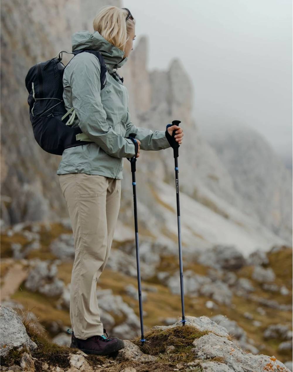 Black Diamond Distance Z Poles in Pewter - Image 4 of 4