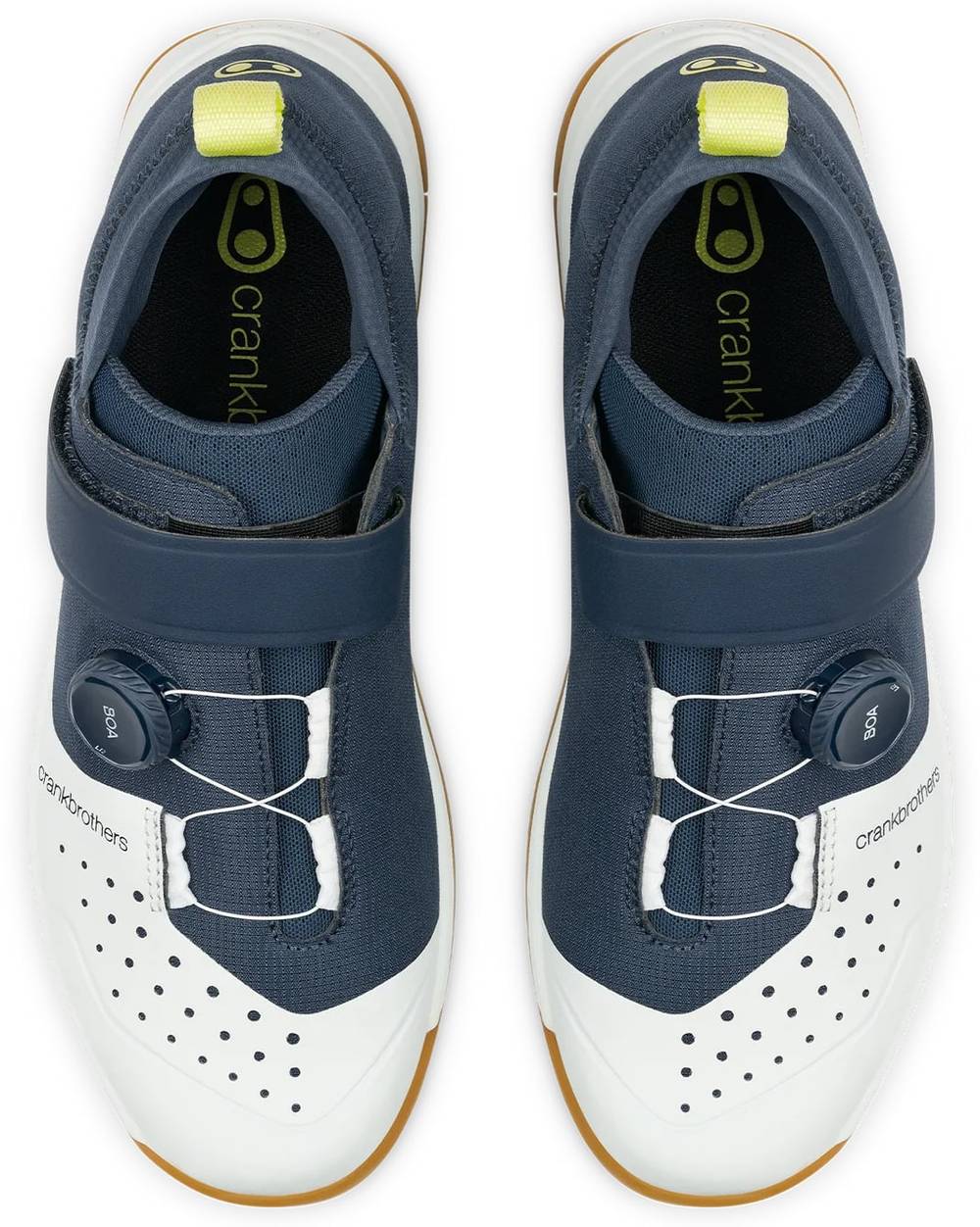 CrankBrothers Stamp Trail BOA Flat Shoes in Navy/Grey - Image 4 of 6