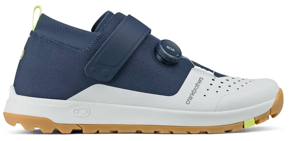 CrankBrothers Stamp Trail BOA Flat Shoes in Navy/Grey - Image 2 of 6