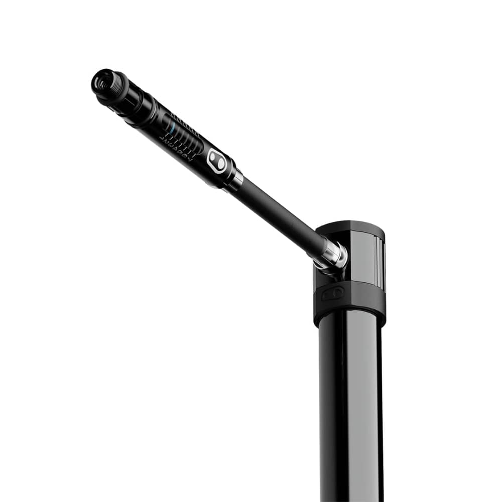 Crank Brothers Klic HV Gauge Hand Pump + Plug Tool in Midnight Black - Image 3 of 9