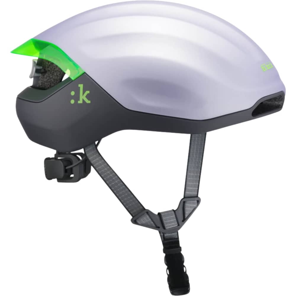 Fizik Kudo Aero (Cpsc) + Light Helmet in Lilac/Anthracite - Image 3 of 4