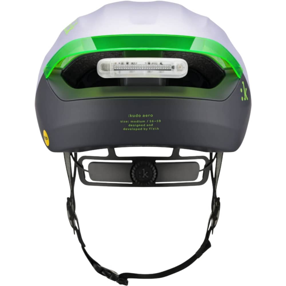 Fizik Kudo Aero (Cpsc) + Light Helmet in Lilac/Anthracite - Image 4 of 4