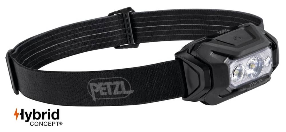 Petzl ARIA 2R RGB Headlamp in Black - Image 1 of 1
