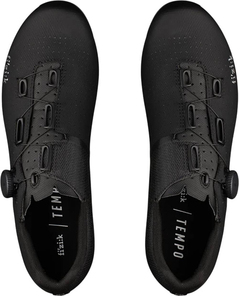 Fizik Tempo Decos Carbon Shoe in Black/Black - Image 2 of 6