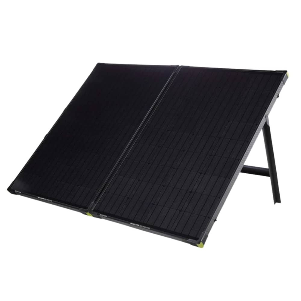GOAL ZERO BOULDER 200 Briefcase 2G Solar Panel in Black - Image 1 of 5