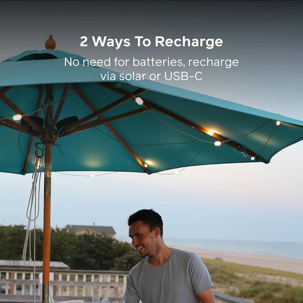 BioLite Solar String Lights 18’ in Warm White - Image 4 of 7