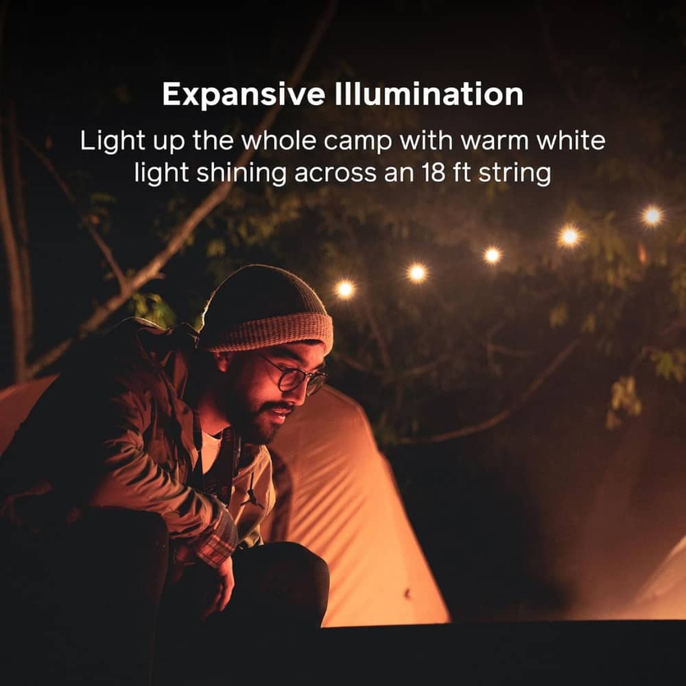 BioLite Solar String Lights 18’ in Warm White - Image 3 of 7