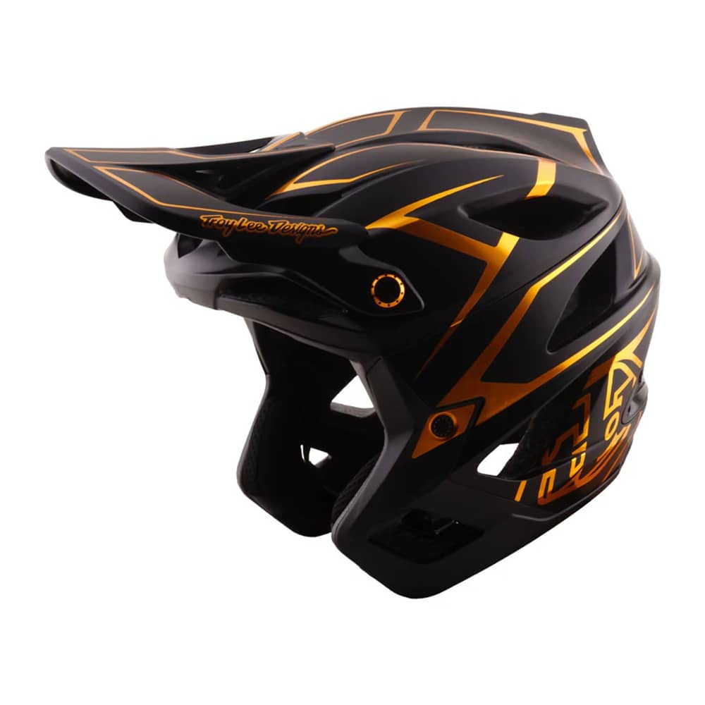 Troy Lee Designs Stage Stunt Helmet in Pinstripe Black - Image 5 of 6