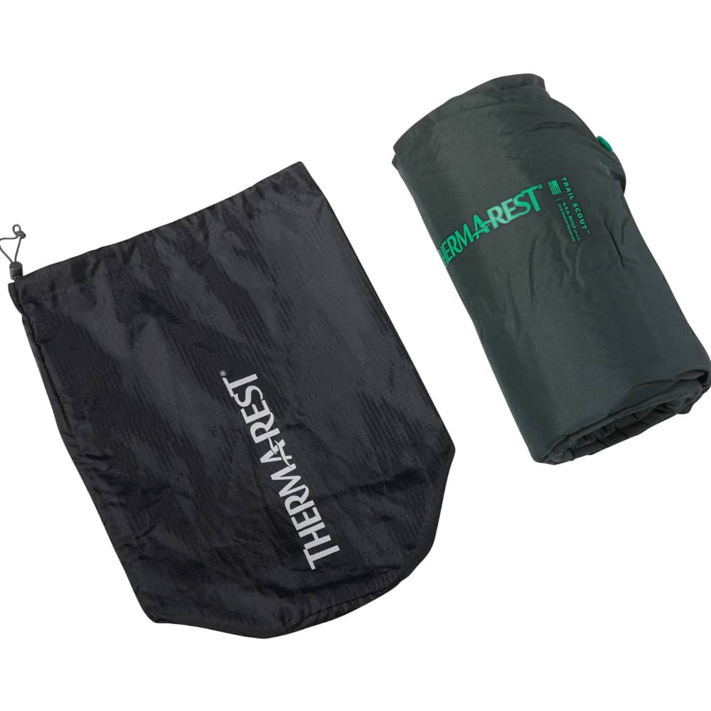 Therm-a-Rest Trail Scout™ Sleeping Pad in Deep Forest - Image 3 of 4
