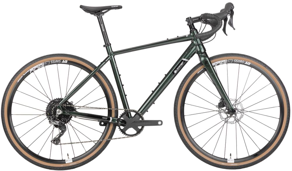 Orange RX9 Pro Bike in Stealth Green - Image 1 of 5