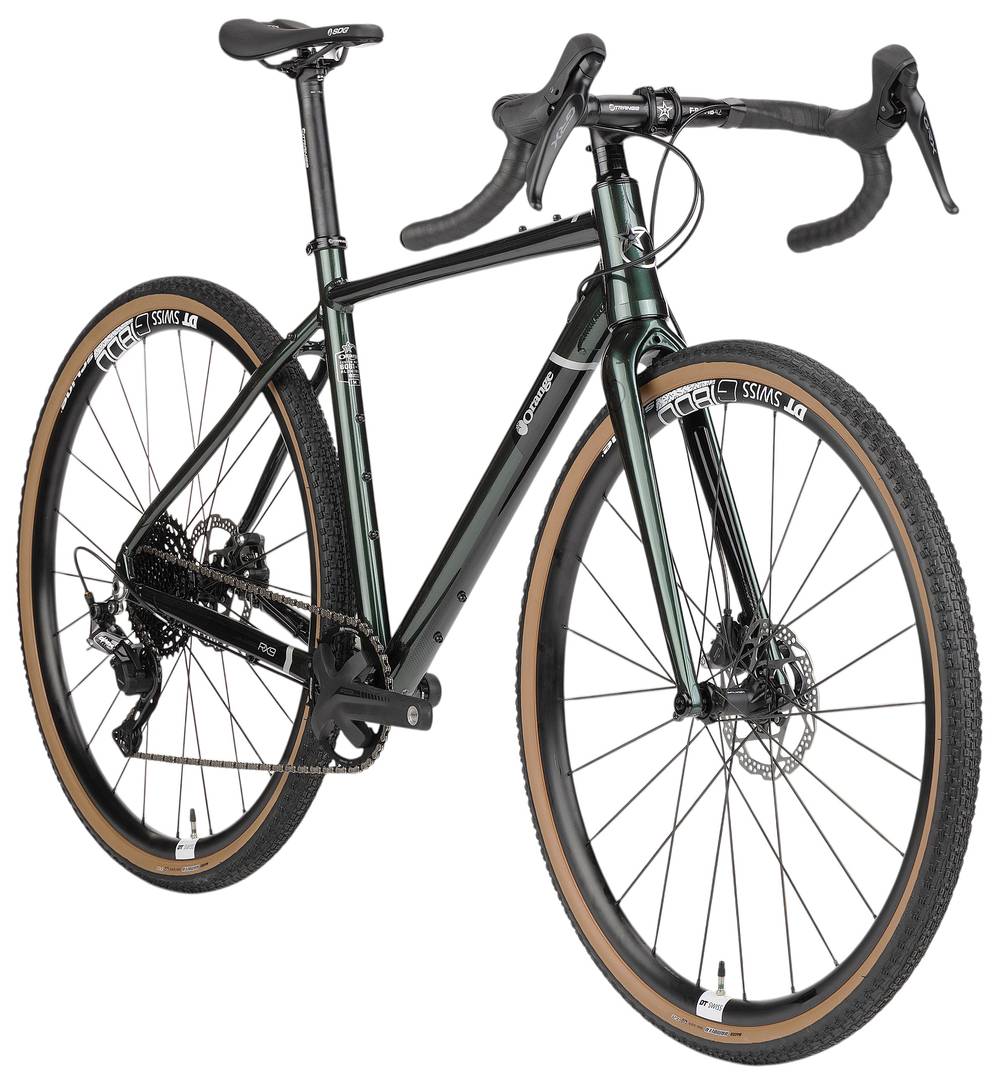 Orange RX9 Pro Bike in Stealth Green - Image 3 of 5