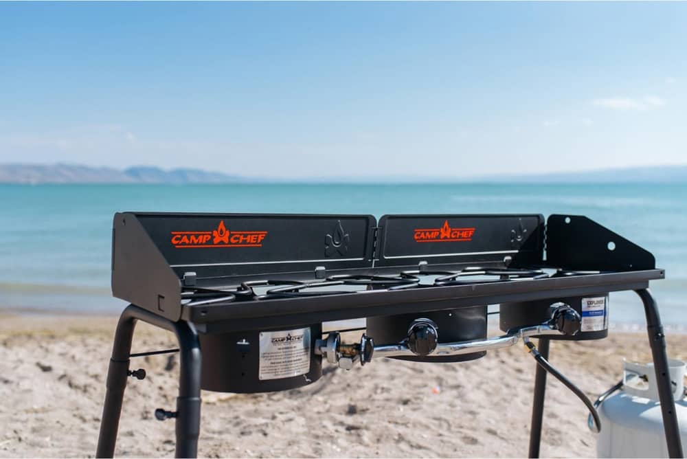 Camp Chef Explorer 3X Three-Burner System in Black - Image 1 of 7