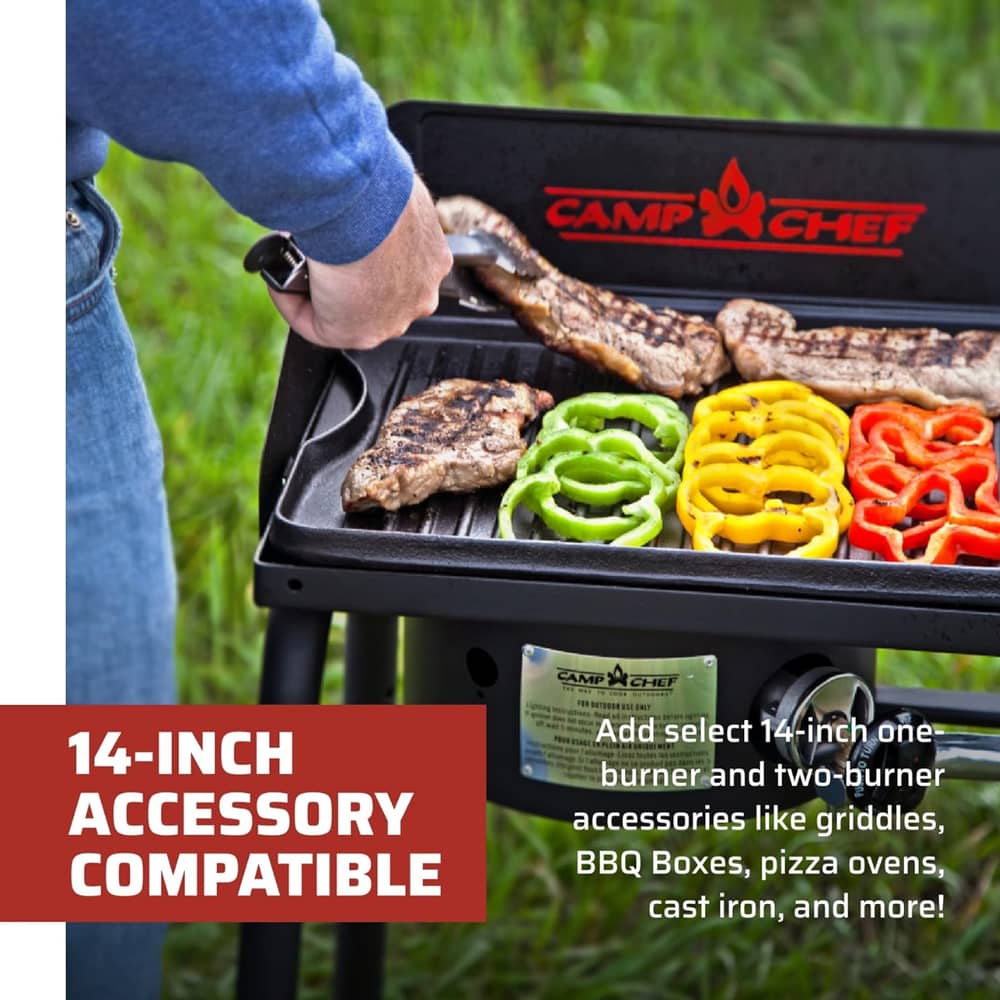 Camp Chef Explorer 3X Three-Burner System in Black - Image 3 of 7