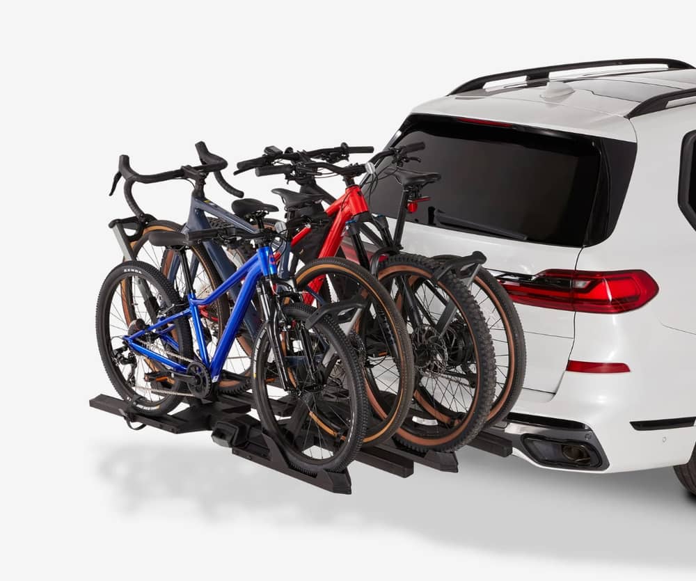 Saris Superclamp G4 4-Bike Hitch Rack in Matte Gloss Black - Image 6 of 9