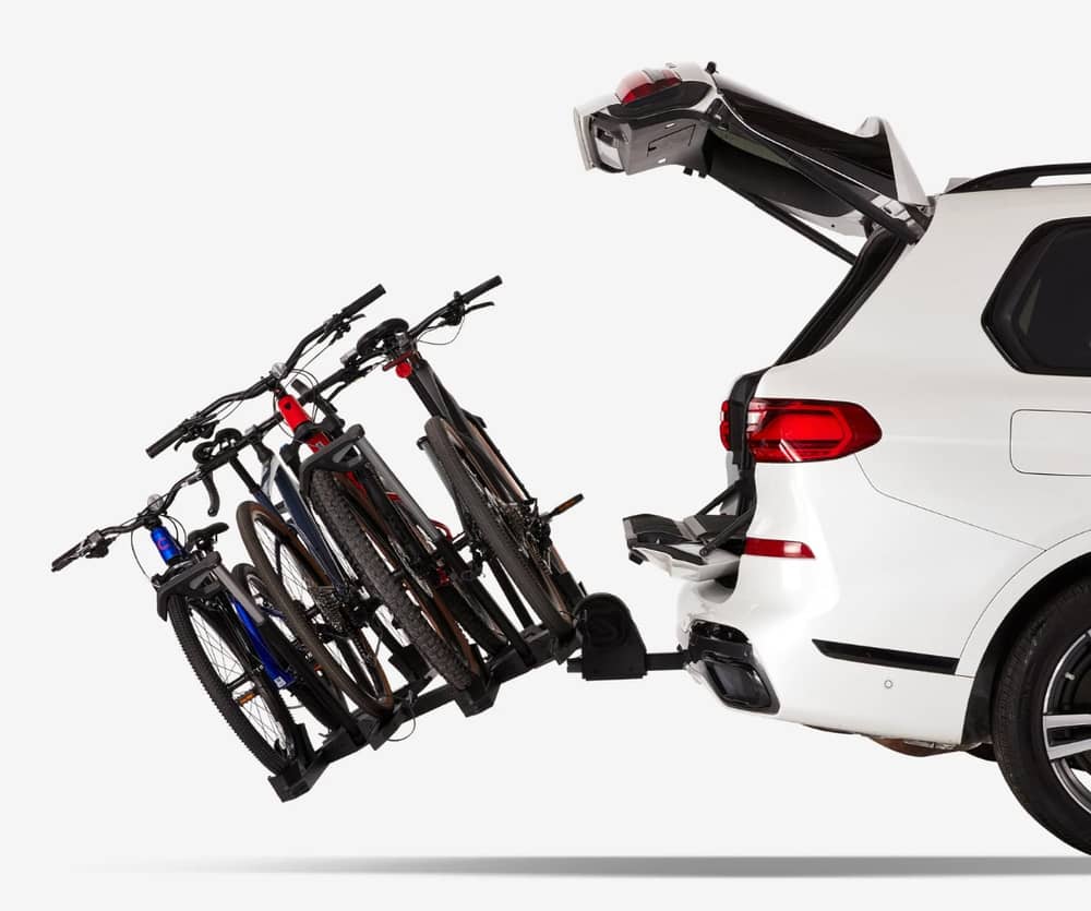 Saris Superclamp G4 4-Bike Hitch Rack in Matte Gloss Black - Image 7 of 9