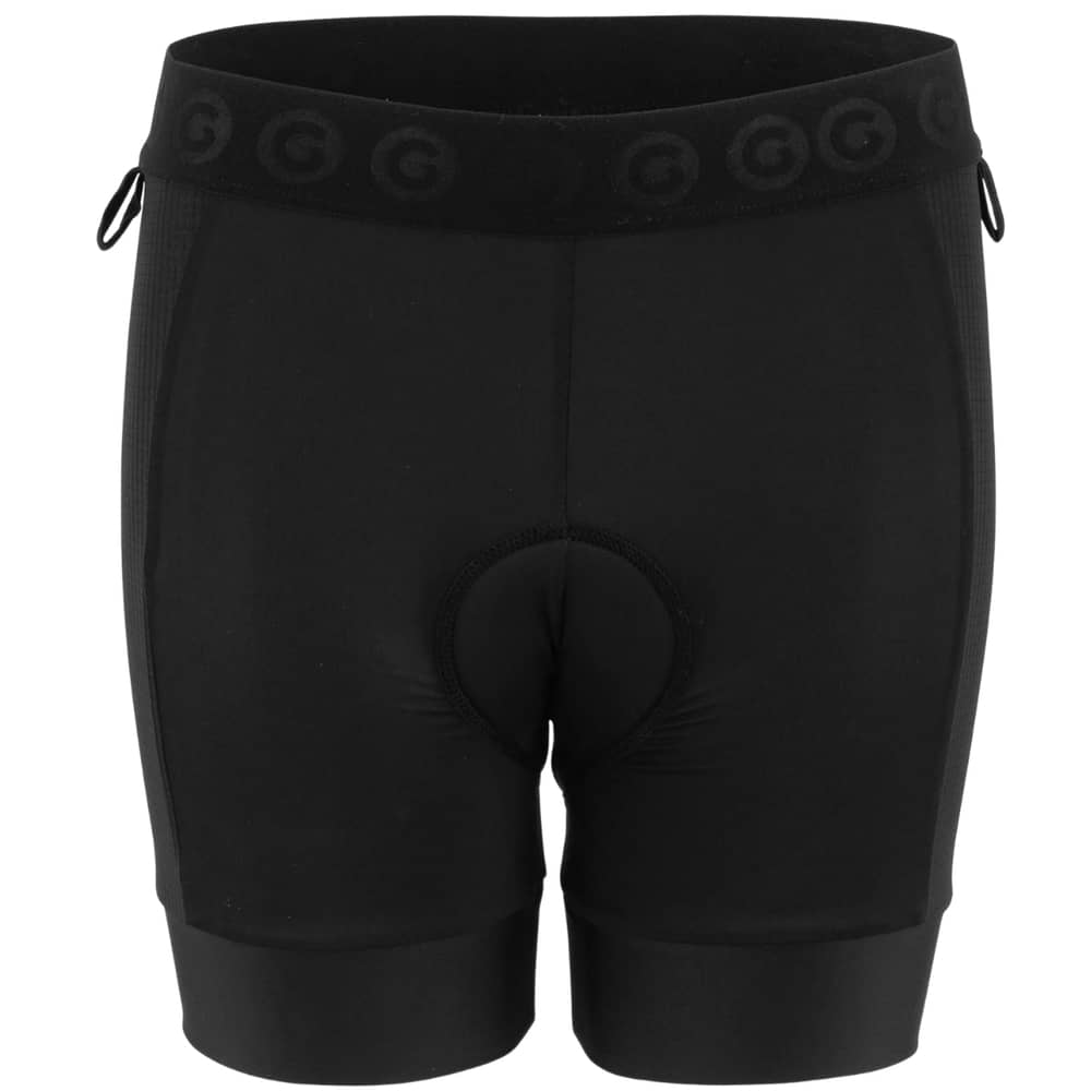 Garneau Range 3 Junior Shorts in Black - Image 3 of 4