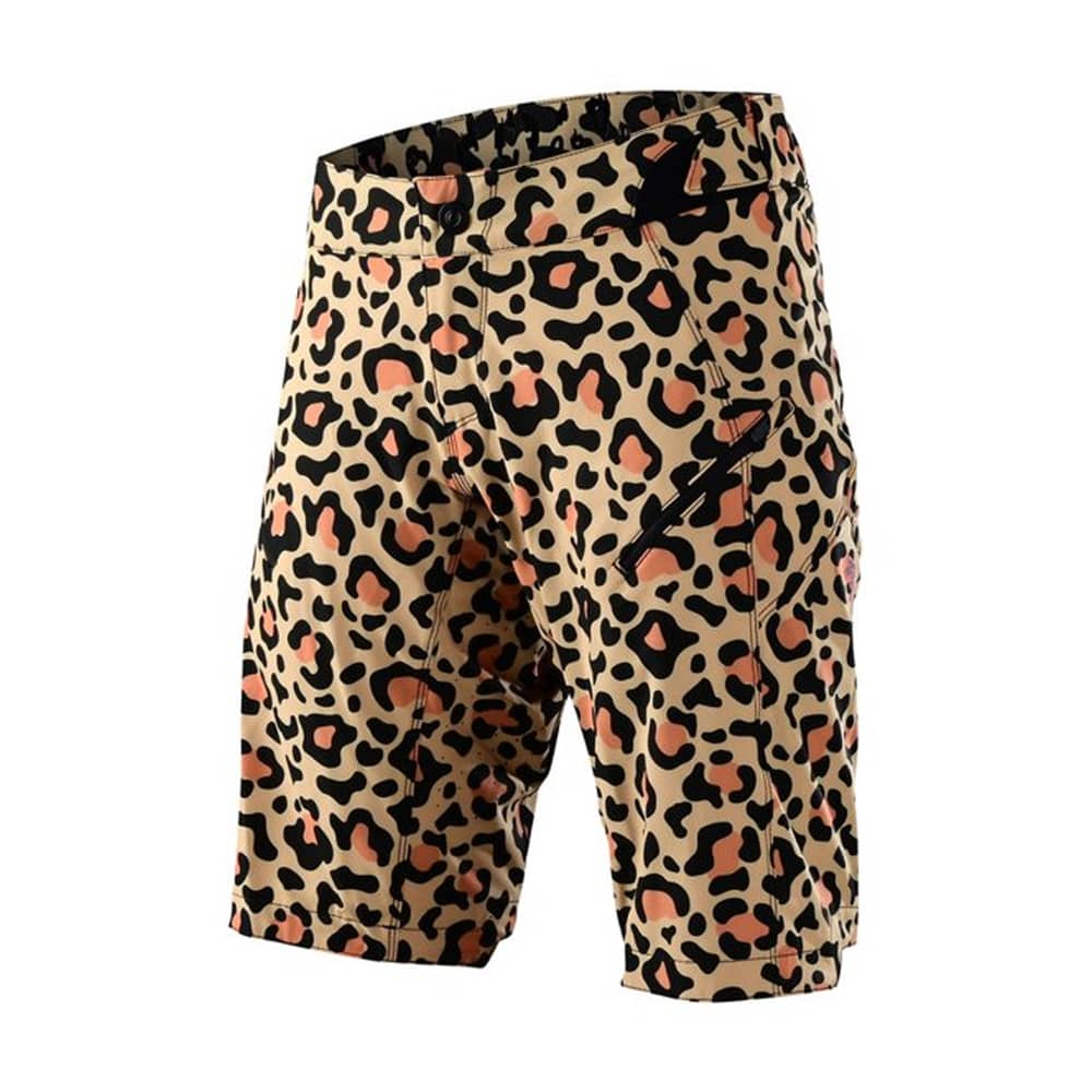 Troy Lee Designs Troy Lee Designs | Wmns Lilium Short W/liner Women's | Size Medium In Leopard Bronze