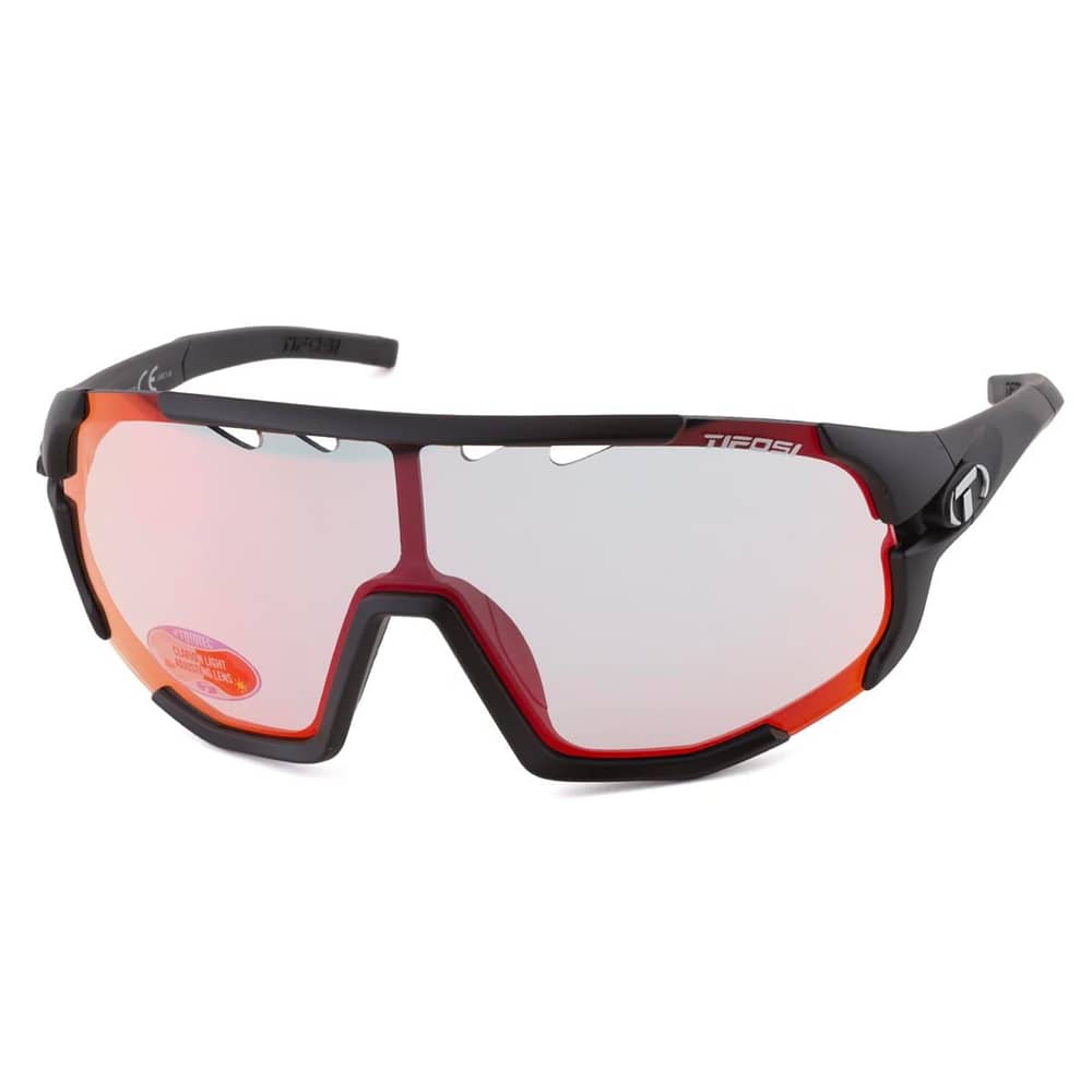 Tifosi Sledge Clarion Sunglasses in Matte Black Fototec - Image 1 of 5