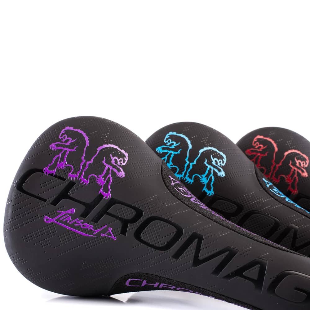 Chromag Overture Saddle in Black/Orange - Image 3 of 4