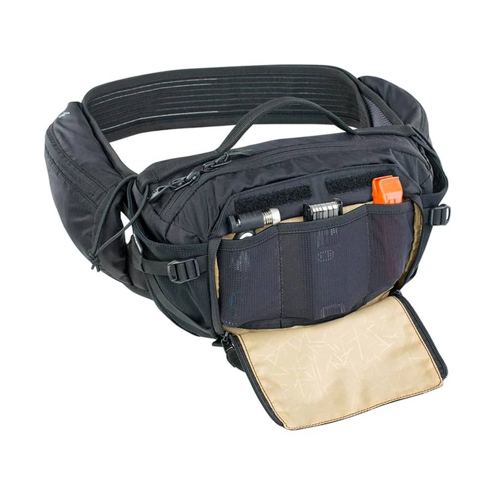 EVOC Hip Pack Pro E Ride Hydration Bag in Black - Image 3 of 7