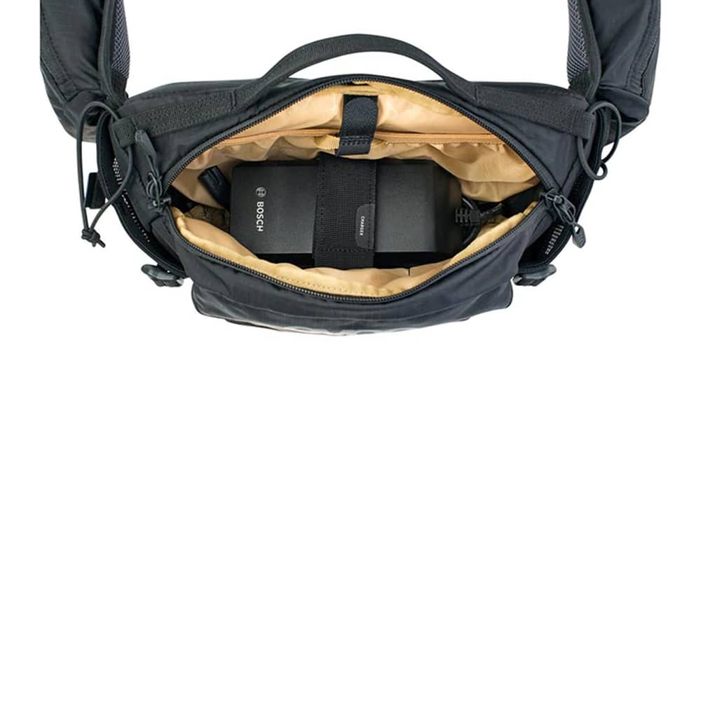 EVOC Hip Pack Pro E Ride Hydration Bag in Black - Image 5 of 7