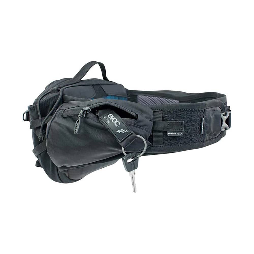 EVOC Hip Pack Pro E Ride Hydration Bag in Black - Image 7 of 7
