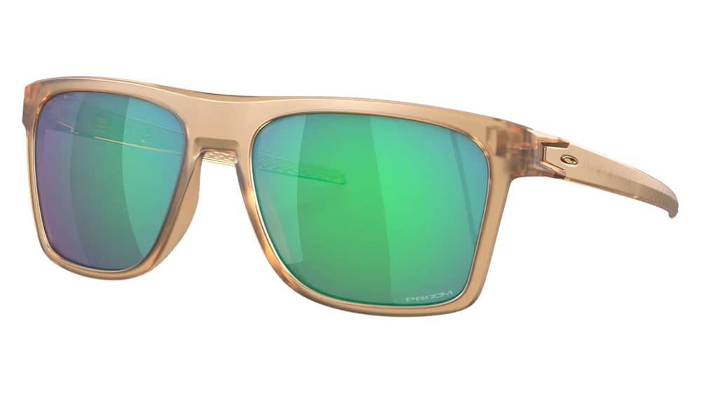 OAKLEY LEFFINGWELL SUNGLASSES in Matte Sepia/Prizm Jade - Image 1 of 3