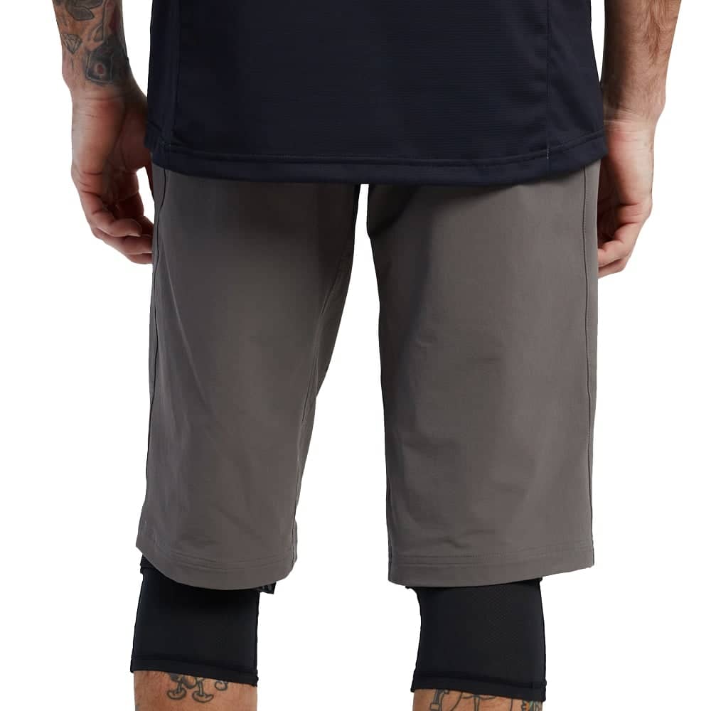 Race Face Indy Shorts in Charcoal - Image 3 of 3