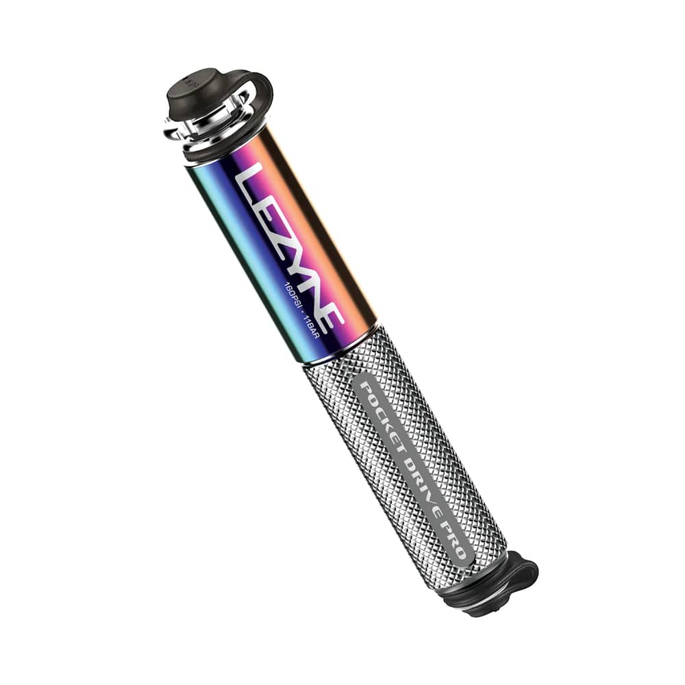 Lezyne Pocket Drive Pro Pump in Neo Metallic/Silver - Image 1 of 7