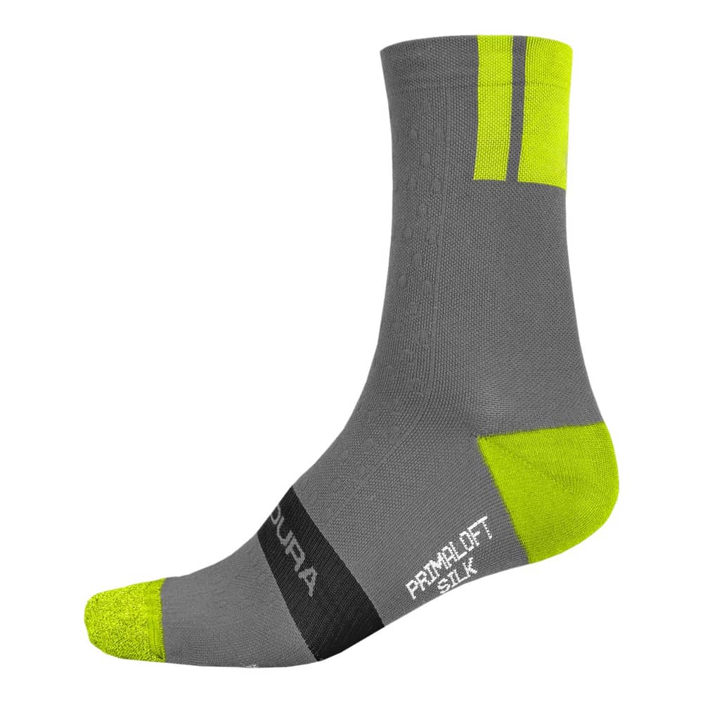 Endura Pro SL Primaloft Sock II in Hi-Viz Yellow - Image 1 of 1