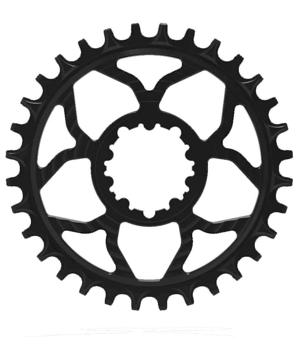 5Dev 7075 Classic Chainring in Black - Image 1 of 1