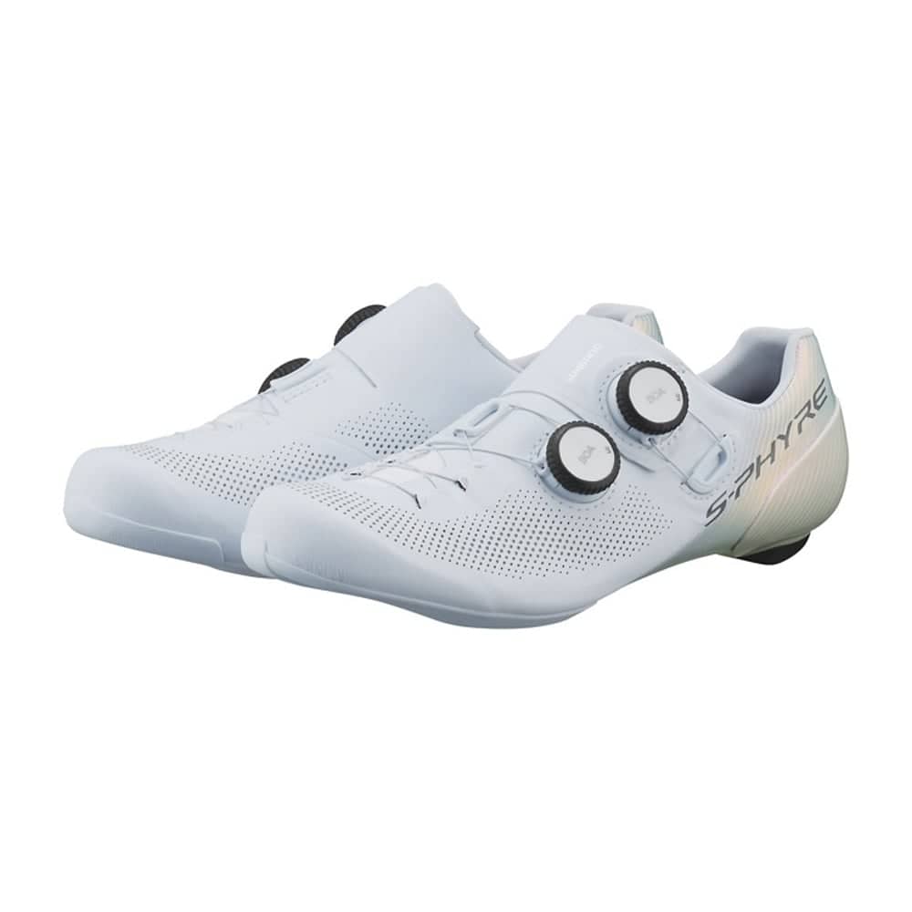 Shimano SH-RC903W SPHYRE BICYCLE SHOES in White - Image 5 of 5