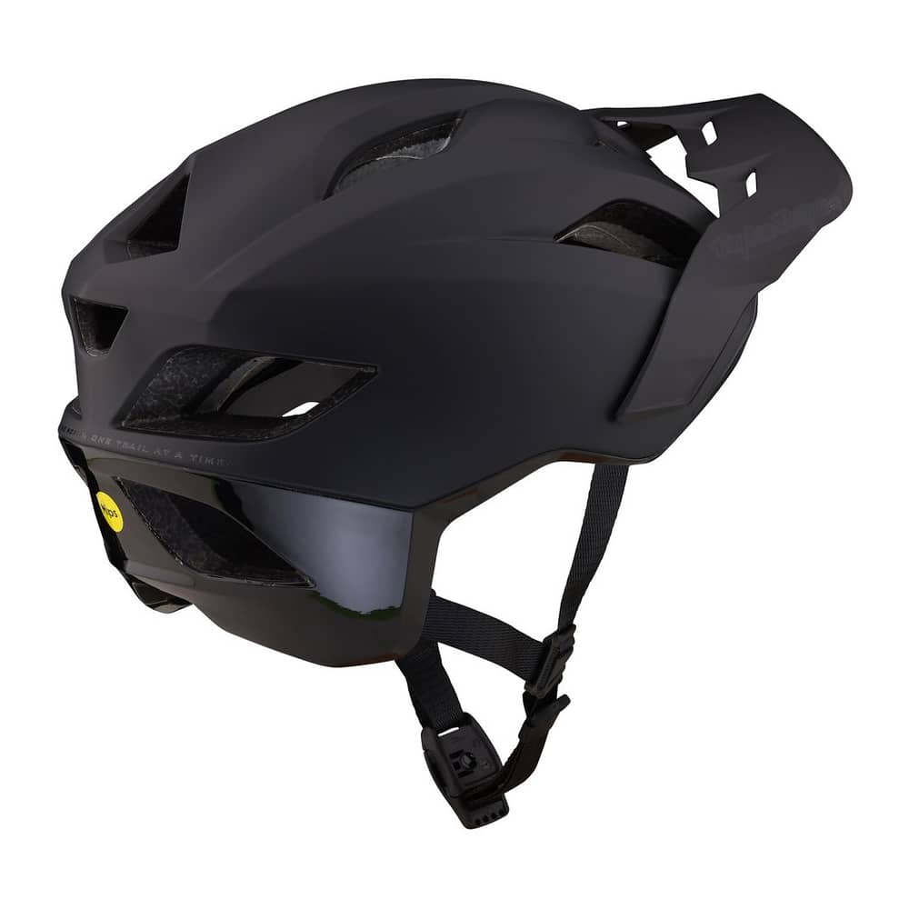 Troy Lee Designs FLOWLINE SE HELMET in Stealth Black - Image 2 of 3