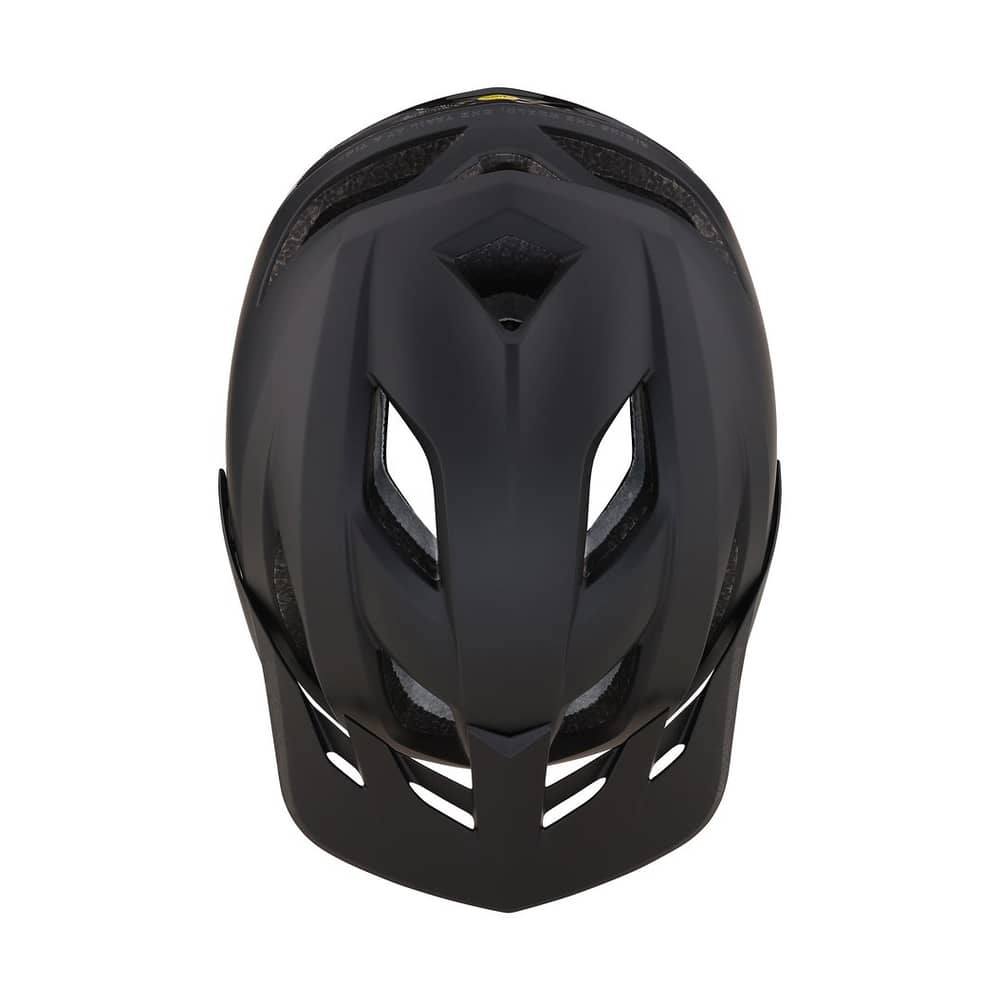 Troy Lee Designs FLOWLINE SE HELMET in Stealth Black - Image 3 of 3