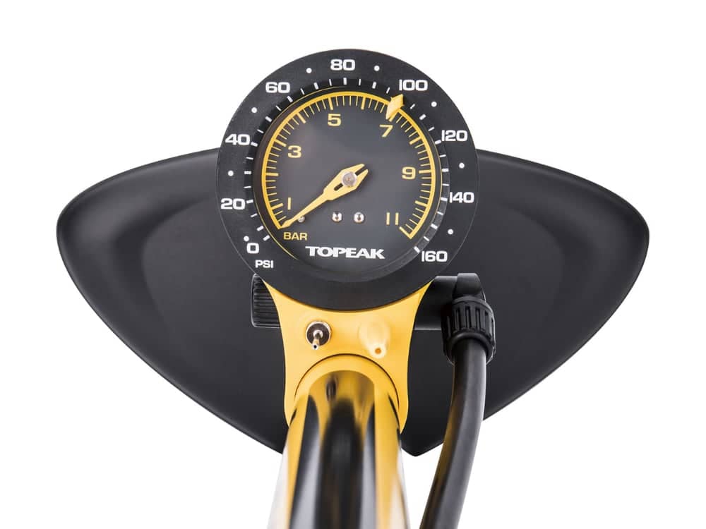 Topeak Joeblow Sport III Floor Pump in Yellow - Image 2 of 4