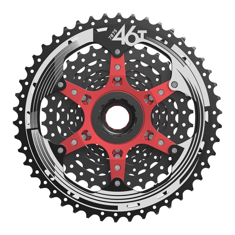 SunRace MX9X Cassette in Black Chrome - Image 2 of 2