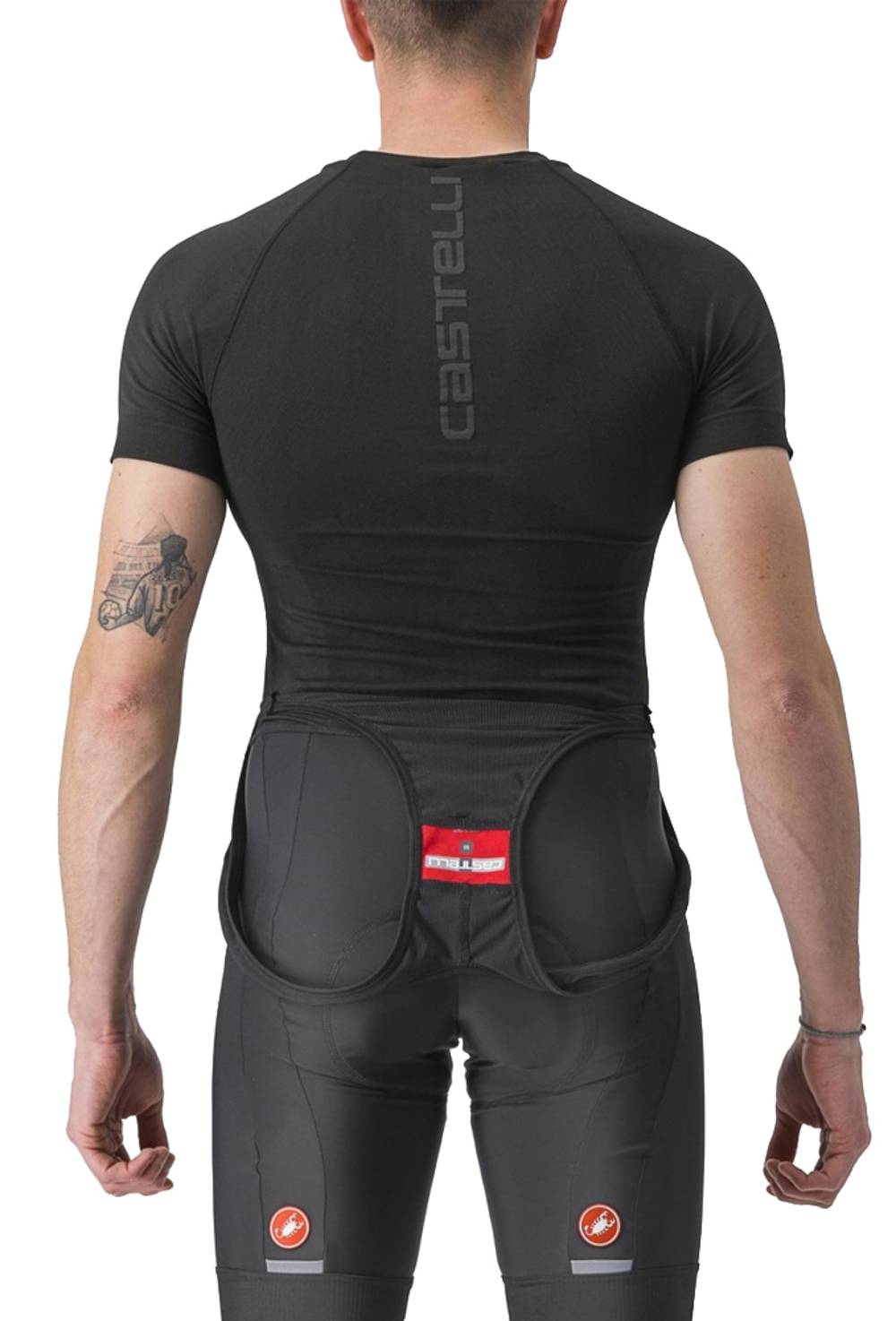Castelli Core Seamless Base Layer SS in Black - Image 2 of 2