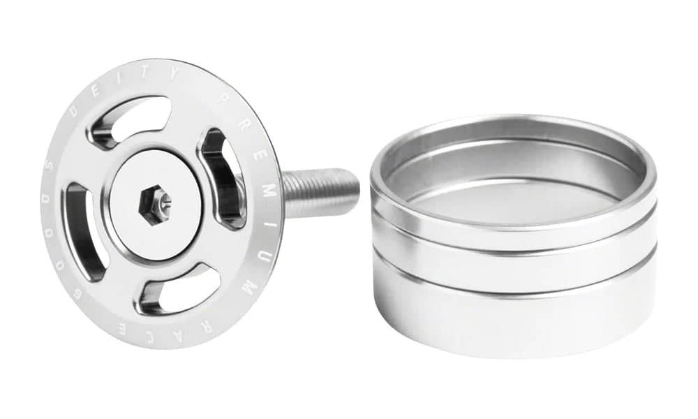 Deity Crosshair Headset Cap in Silver - Image 1 of 1