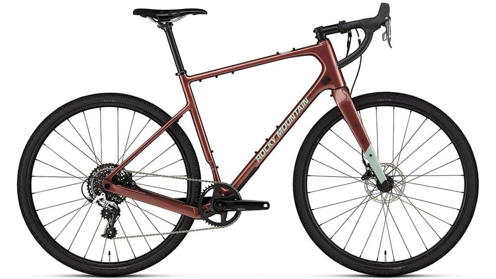 Rocky Mountain Solo Carbon 50 Bike 2023 in Red - Image 1 of 2